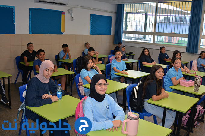 افتتاح العام الدراسي في جلجولية 